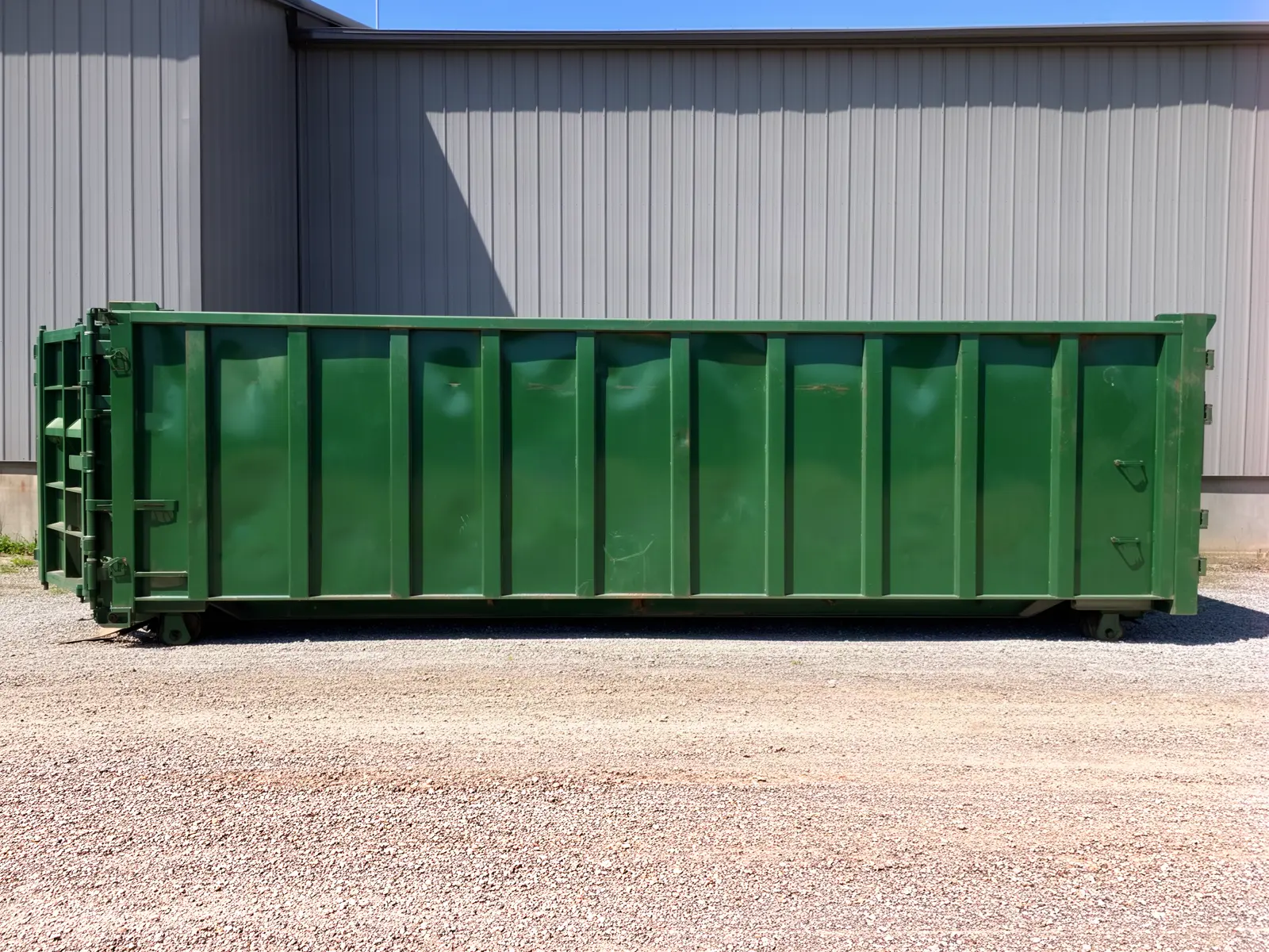 Roll-off dumpster from Riggs & Chamberlin Dumpsters in Daytona Beach, FL